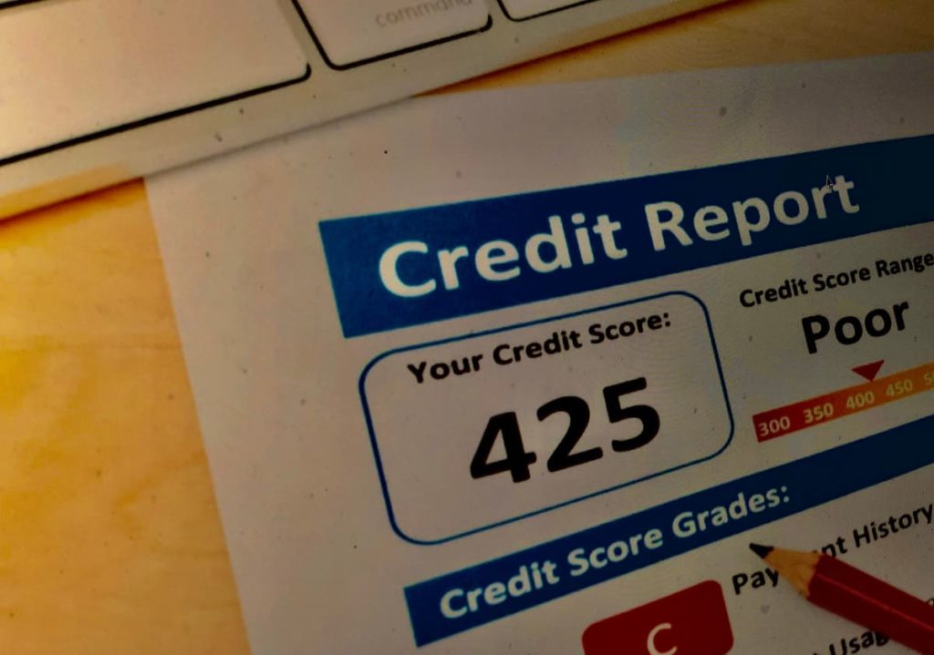 Customer's credit report